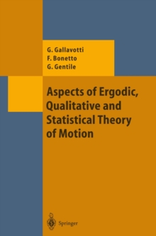Image for Aspects of Ergodic, Qualitative and Statistical Theory of Motion