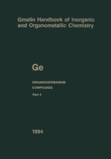 Image for Ge Organogermanium Compounds