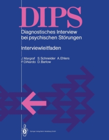 Image for Dips Diagnostisches Interview Bei Psychischen Storungen