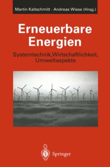 Image for Erneuerbare Energien: Systemtechnik, Wirtschaftlichkeit, Umweltaspekte