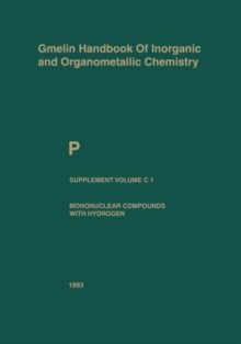 Image for P Phosphorus : Mononuclear Compounds with Hydrogen