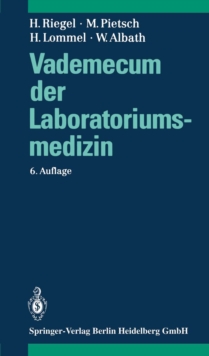 Image for Vademecum Der Laboratoriumsmedizin