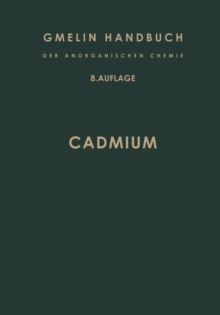 Image for CADMIUM SYSTEMNUMMER 33