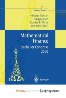 Image for Mathematical Finance - Bachelier Congress 2000