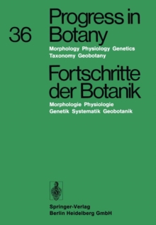 Image for Fortschritte der Botanik: Morphologie - Physiologie - Genetik - Systematik - Geobotanik