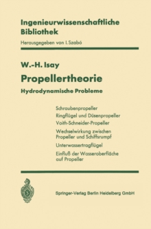 Image for Propellertheorie: Hydrodynamische Probleme