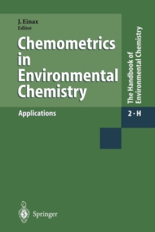 Image for Chemometrics in Environmental Chemistry - Applications