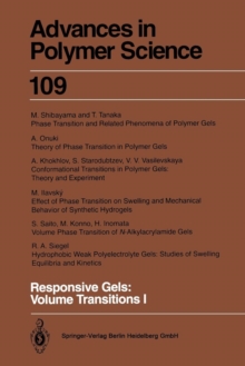 Image for Responsive Gels: Volume Transitions 1
