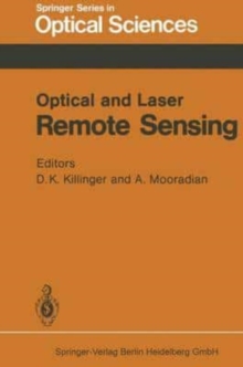 Image for Optical and Laser Remote Sensing