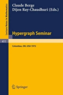 Image for Hypergraph Seminar : Ohio State University, 1972