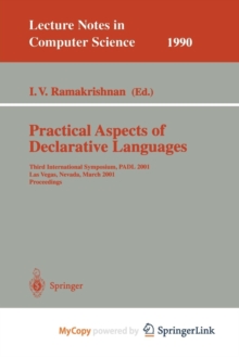 Practical Aspects of Declarative Languages by Ramakrishnan, I.V ...