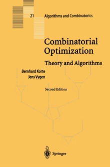 Image for Combinatorial optimization: theory and algorithms