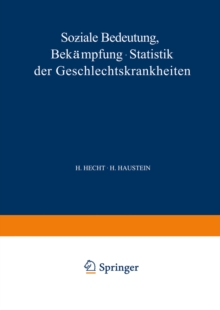 Image for So Iale Bedeutung Bekampfung * Statistik Der Geschlechtskrankheiten