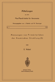 Image for Messung von Primarteilchen der Kosmischen Strahlung (S)