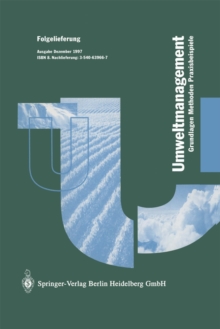 Image for Betriebliches Umweltmanagement: Grundlagen - Methoden - Praxisbeispiele