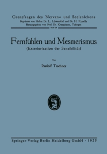 Image for Fernfuhlen und Mesmerismus