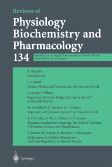 Image for Reviews of Physiology Biochemistry and Pharmacology