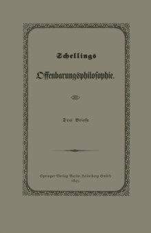 Image for Schellings Offenbarungsphilosophie