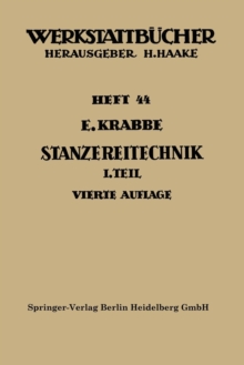 Image for Stanzereitechnik