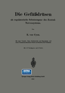 Image for Die Gefadrusen: Als Regulatorische Schutzorgane Des Zentral-nervensystems