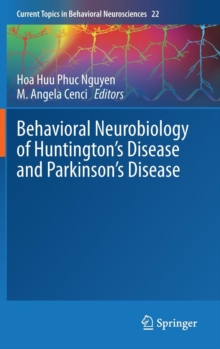 Image for Behavioral neurobiology of Huntington's disease and Parkinson's disease