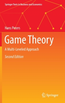 Image for Game theory  : a multi-leveled approach