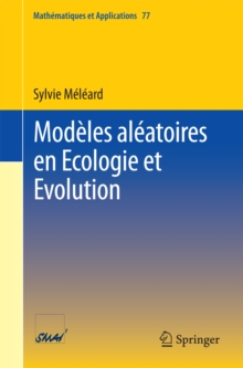 Image for Modeles aleatoires en Ecologie et Evolution