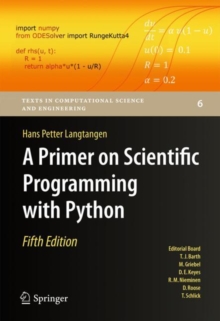 Image for A primer on scientific programming with Python