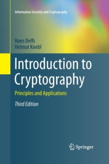 Image for Introduction to cryptography  : principles and applications