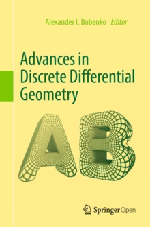 Image for Advances in discrete differential geometry