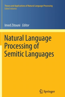 Image for Natural Language Processing of Semitic Languages