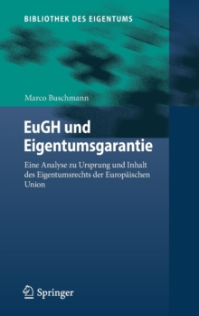 Image for EuGH und Eigentumsgarantie