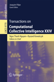 Image for Transactions on computational collective intelligence XXIV