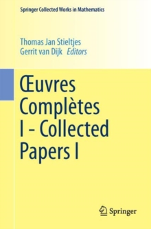 Image for Œuvres Completes I - Collected Papers I