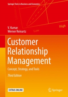 Image for Customer relationship management  : concept, strategy, and tools