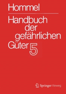 Image for Handbuch der gefahrlichen Guter. Band 5: Merkblatter 1613-2071