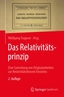 Image for Das Relativitatsprinzip: Eine Sammlung von Originalarbeiten zur Relativitatstheorie Einsteins