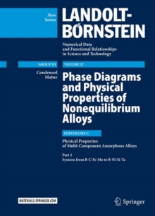 Image for Phase Diagrams and Physical Properties of Nonequilibrium Alloys