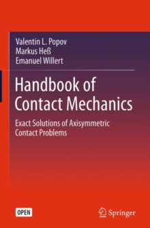 Image for Handbook of Contact Mechanics : Exact Solutions of Axisymmetric Contact Problems