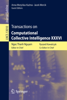 Image for Transactions on Computational Collective Intelligence XXXVI