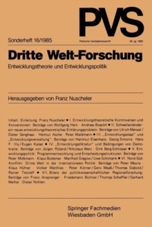Image for Dritte Welt-Forschung