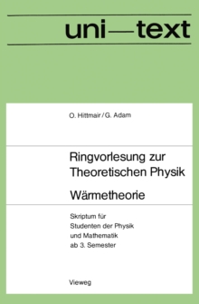 Image for Warmetheorie: Skriptum fur Studenten der Physik und Mathematik ab 3. Semester