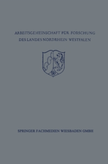 Image for Festschrift der Arbeitsgemeinschaft fur Forschung des Landes Nordrhein-Westfalen zu Ehren des Herrn Ministerprasidenten Karl Arnold