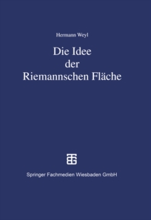 Image for Die Idee der Riemannschen Flache
