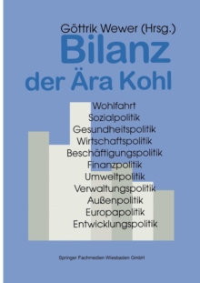 Image for Bilanz der Ara Kohl