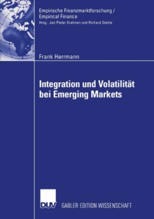Image for Integration und Volatilitat bei Emerging Markets