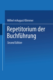 Image for Repetitorium der Buchfuhrung: Handbuch fur Handel und Industrie