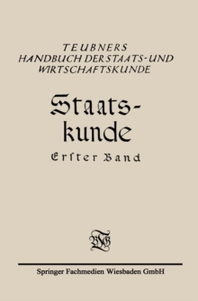 Image for Staats-kunde