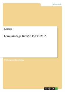 Image for Lernunterlage fur SAP FI/CO 2015