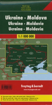Image for Ukraine - Moldova Road Map 1:1 000 000